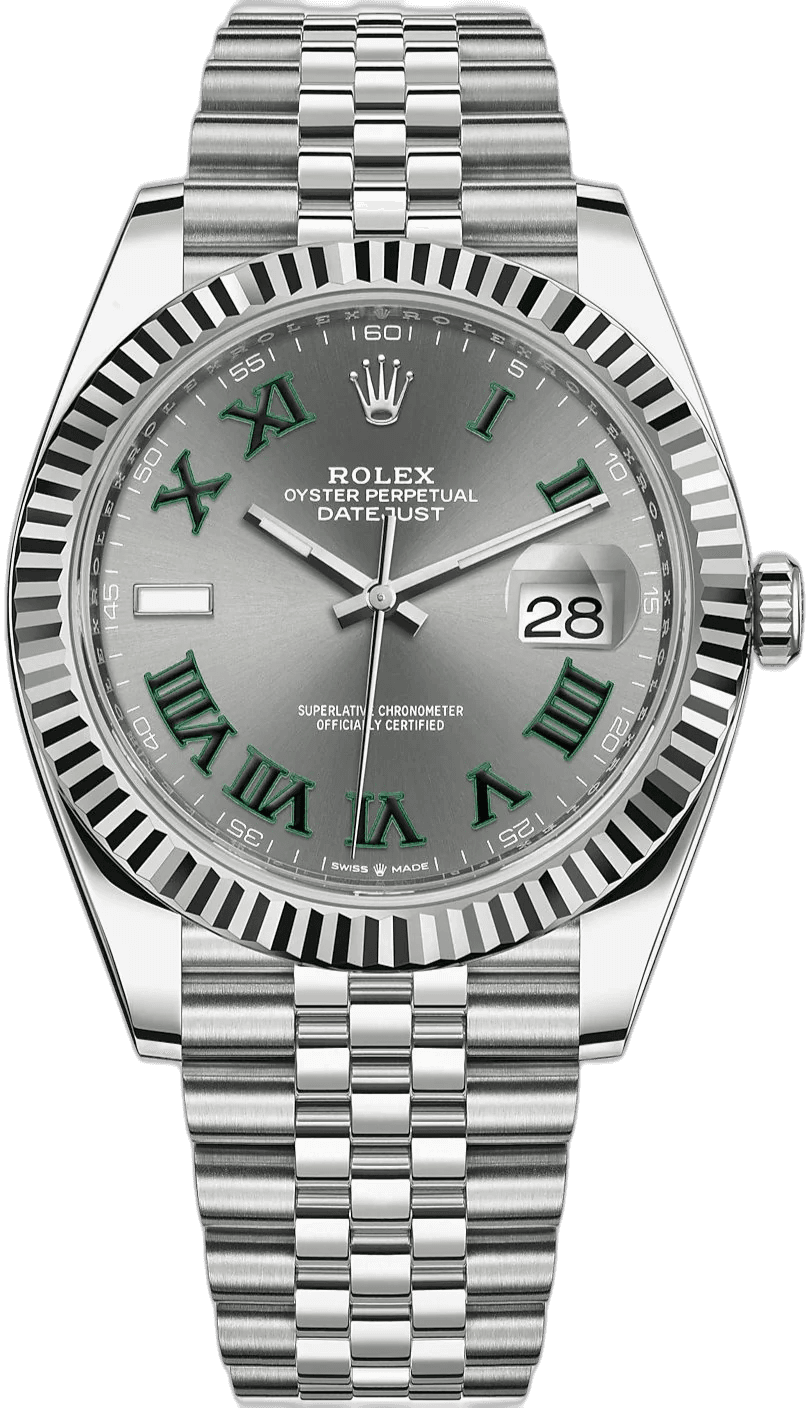 Rolex Datejust 41 "Wimbledon" (Fluted/Jubilee)