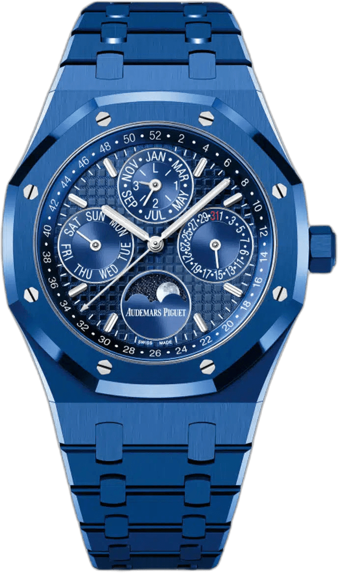 Audemars Piguet Royal Oak Perpetual Calendar Blue Ceramic