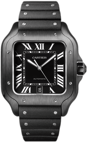 Cartier Santos de Cartier Large ADLC Black
