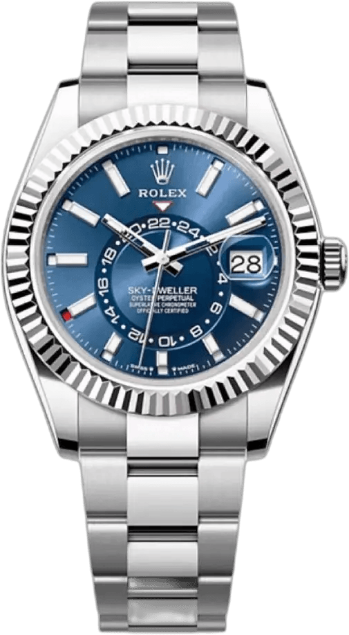Rolex Sky-Dweller Blue Dial (Steel/White Gold)