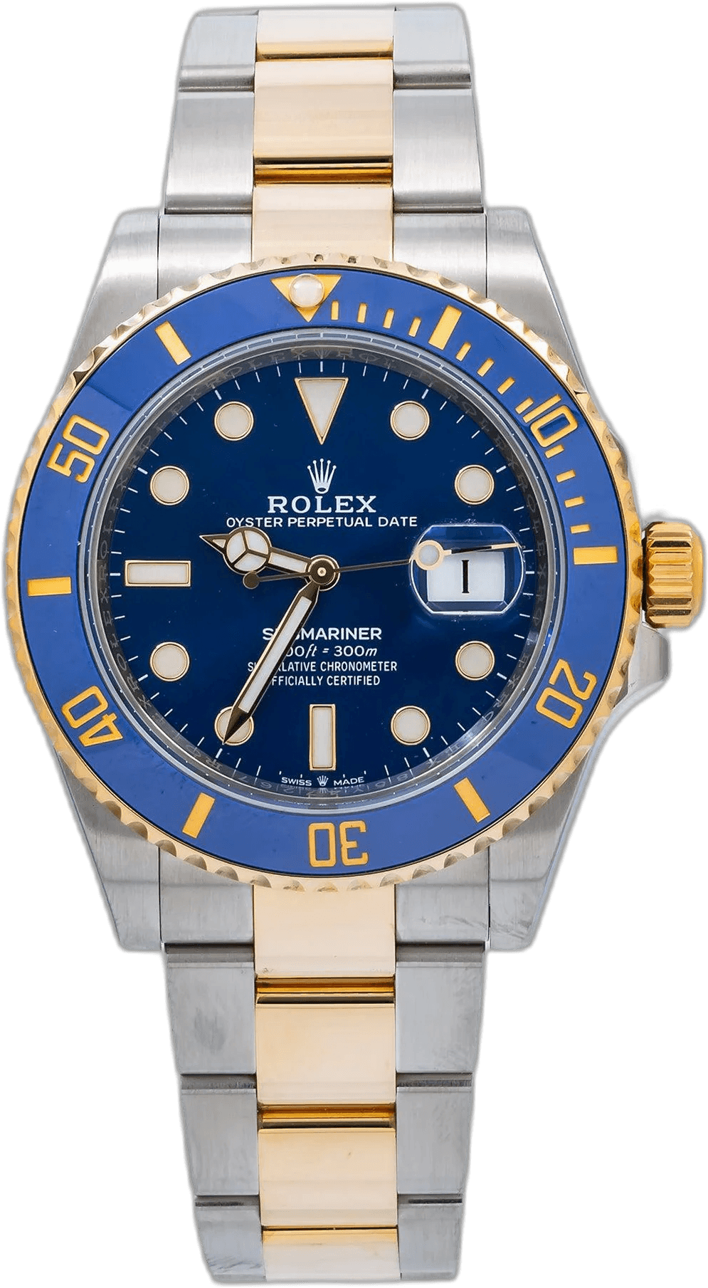 Rolex Submariner Date "Bluesy" (Two-Tone)
